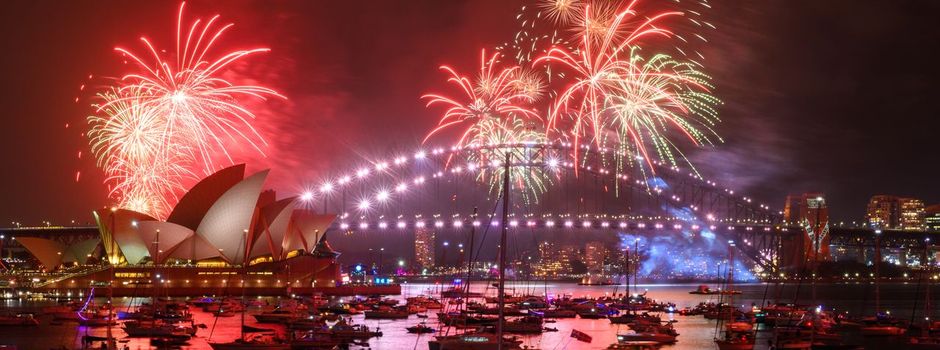 Sydney trotzt dem Terror mit Mega-Feuerwerk im Hafen