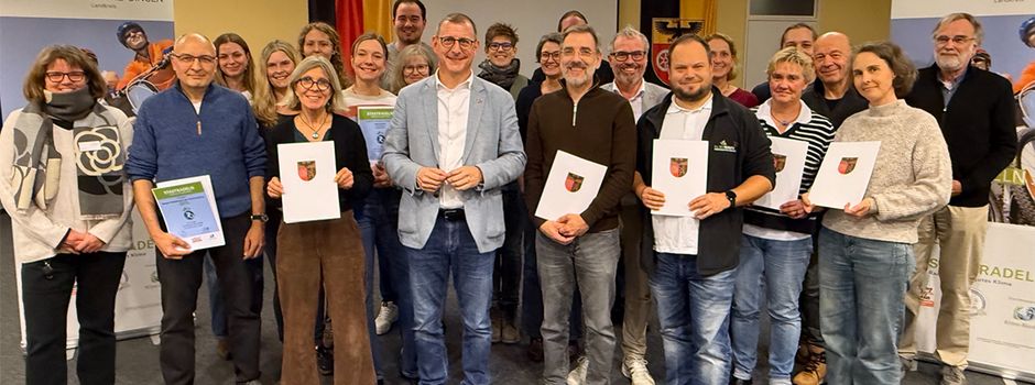 7,5 Mal um die Erde: Landrat ehrt Stadtradel-Sieger – Oppenheimer Akteure radeln an die Spitze
