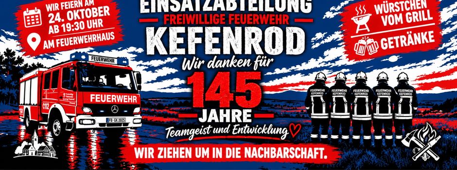 Die Einsatzabteilung zieht um...