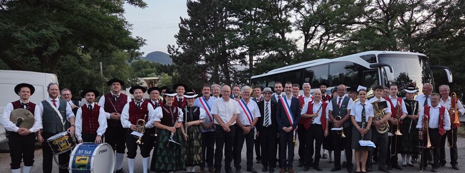 Elzacher Delegation besucht Nationalfeiertag in der Partnergemeinde Villé