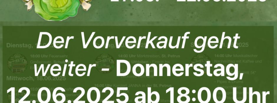 1060 Jahrfeier in Uthleben