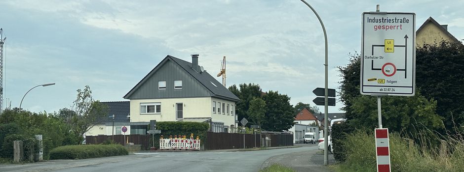 Abfallentsorgung der Industriestraße in Herzebrock-Clarholz: Kanalarbeiten bedingen geänderte Standorte für Müllabfuhr