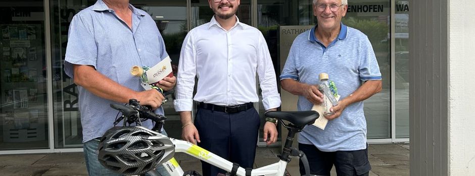 Preisverleihung der STADTRADELN-Sieger in Tengen