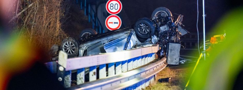 A643: Mann stirbt bei schwerem Verkehrsunfall am Kreuz Mainz