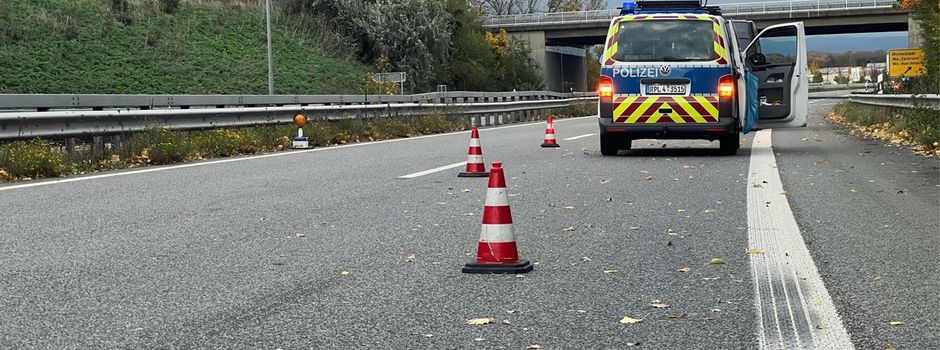 Verfolgungsjagd bei Worms: Mann flieht vor Polizeikontrolle