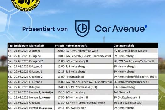 Wochenplan SVH