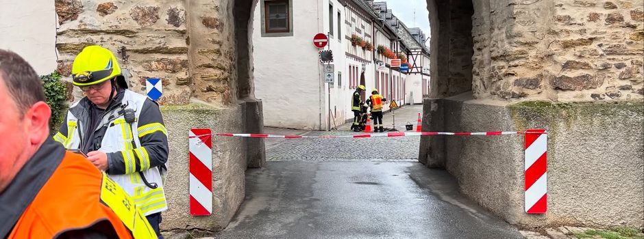 Explosionsgefahr: Altstadt von Bad Camberg evakuiert