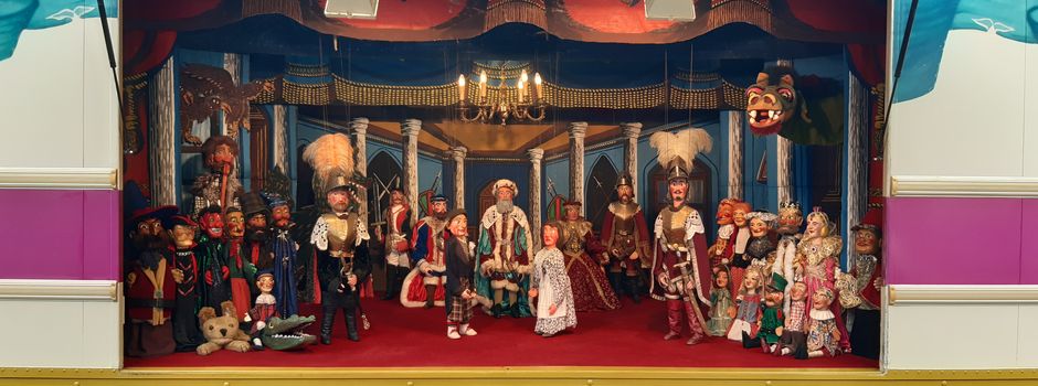 Puppentheater zu Besuch