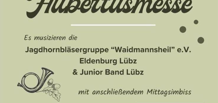 Hubertusmesse in Banzkow 