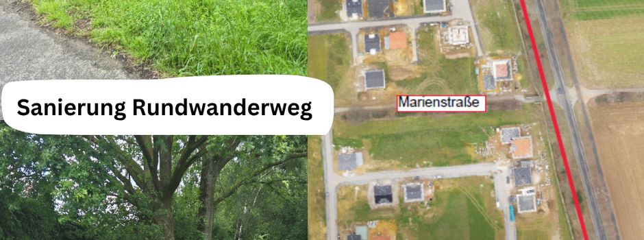 Sanierung des Rundwanderweges startet