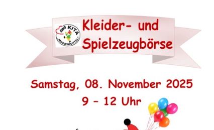 Kleider und Spielzeugbörse