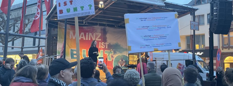 Eklat bei Mainzer Anti-Rassismus-Demo