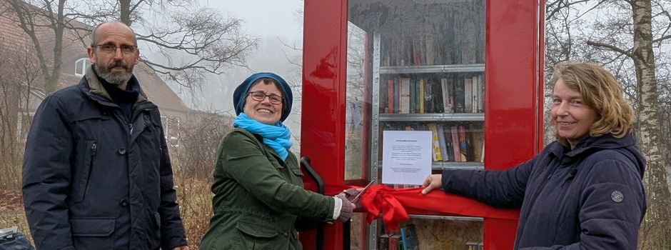 Es leuchtet rot in Lünzens Mitte