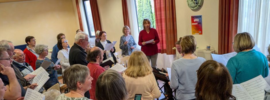 Projektchor „Rockartisten“ auf der Zielgeraden