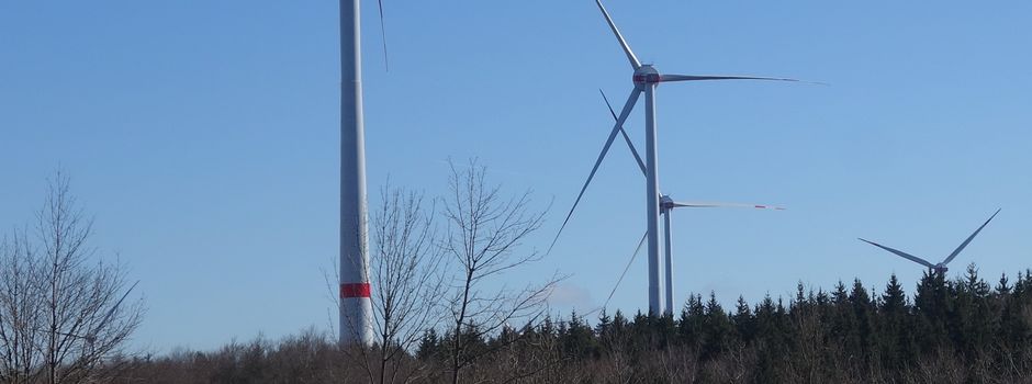 Einweihung Windpark Bingen