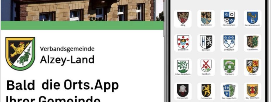 Orts-Apps jetzt für alle 24 Ortsgemeinden