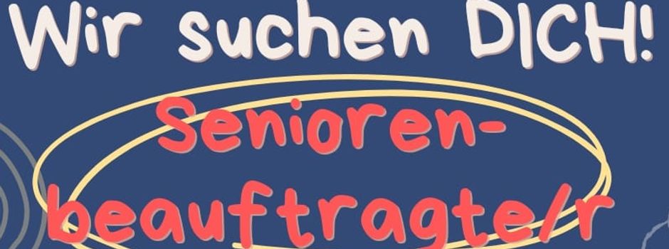 Gemeinde sucht Seniorenbeauftragte/n