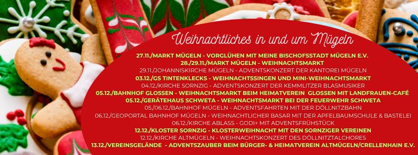 Märchenhafter Adventszauber in Mügeln und Umgebung