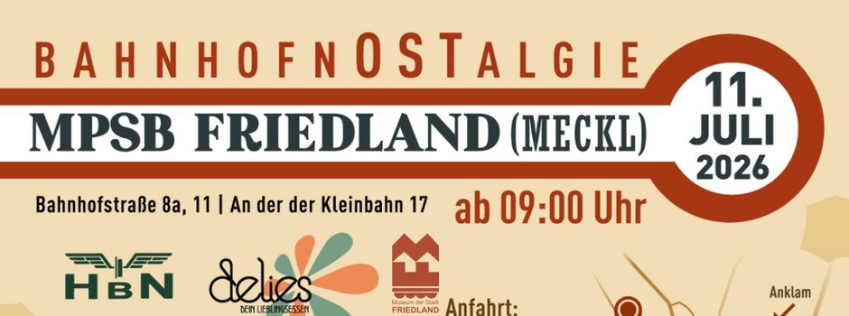 Bahnhofsfest in Friedland: Ein Tag voller Eisenbahnnostalgie