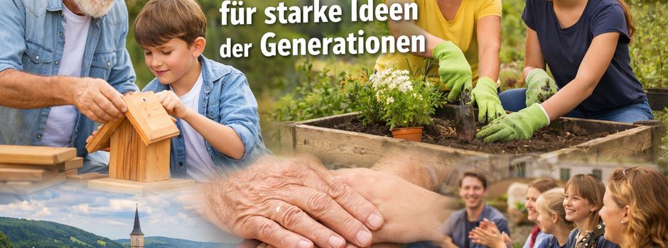 50.000 Euro für starke Ideen der Generationen