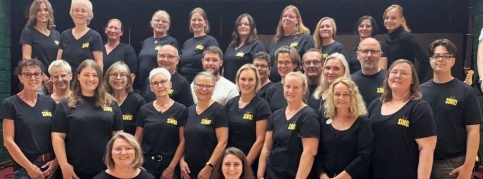 Chor „Just Sing!“ freut sich auf seinen ersten großen Auftritt