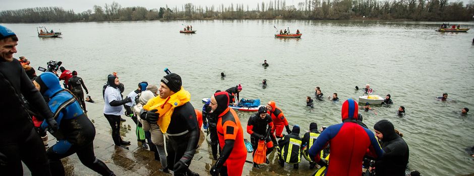 200 Menschen beim traditionellen Abschwimmen im Rhein erwartet