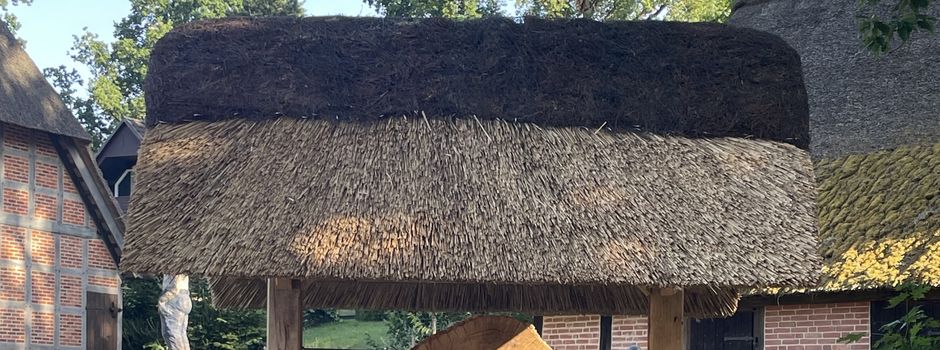 Was wurde aus dem ca. 250 Jahre alten Eichenstamm vor dem Makens-Huus?