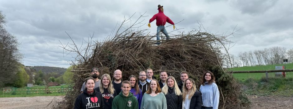 Erfolgreiches Osterfeuer am Ostersamstag
