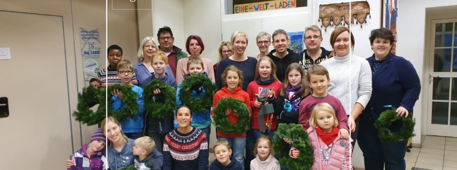 Kolping-Adventskranzbinden