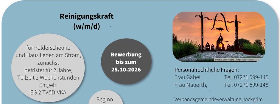 Die Ortsgemeinde sucht Verstärkung