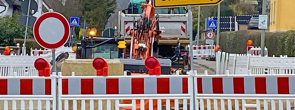 Update Bürgerinfo: Baustelle in Taunusstein-Neuhof beeinflusst Verkehr