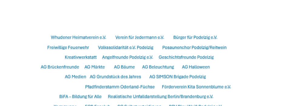 Podelzig - ein vielfältiges Dorf