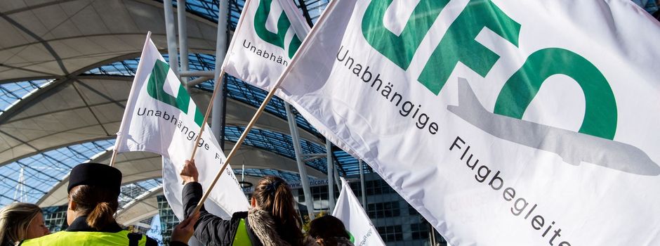 Lufthansa: Ufo ruft Flugbegleiter zu Streik auf