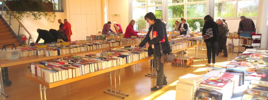 Bücherflohmarkt in Munster