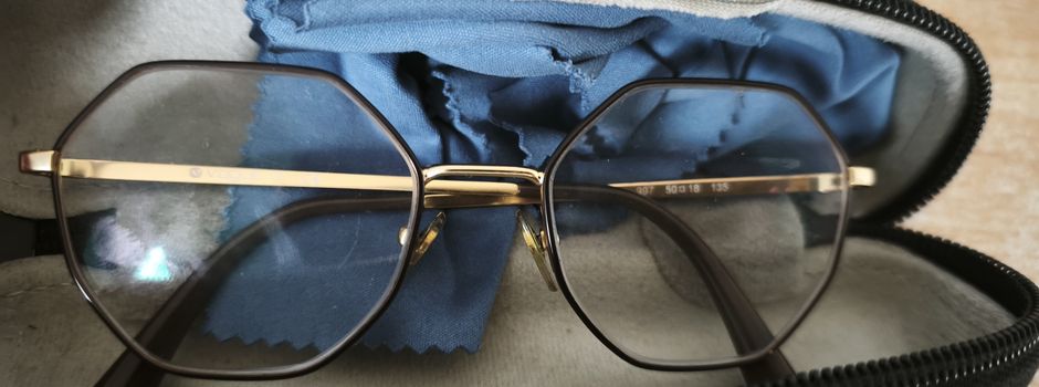 Fundsache Brille mit Etui