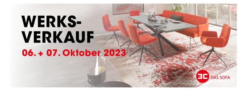 3C Das Sofa – Werksverkauf