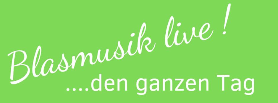 Blasmusik live am Vatertag in Steinebach