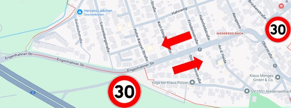 Mehr Sicherheit auf dem Schulweg in Niederseelbach: 30er-Zone ausgeweitet