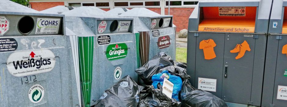 Illegale Müllentsorgung an Containern ist „ein stetiges Ärgernis“