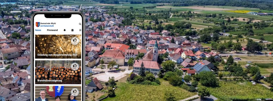 Start frei für unsere Wyhl am Kaiserstuhl-App!