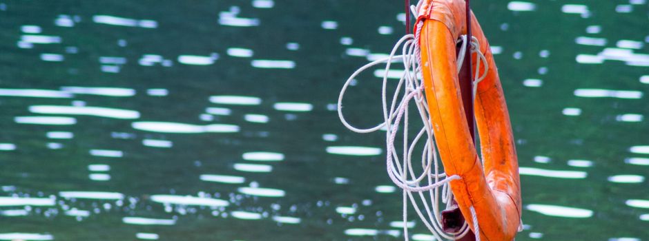 Rettungskräfte retten Frau (34) aus Oppenheimer Hafenbecken