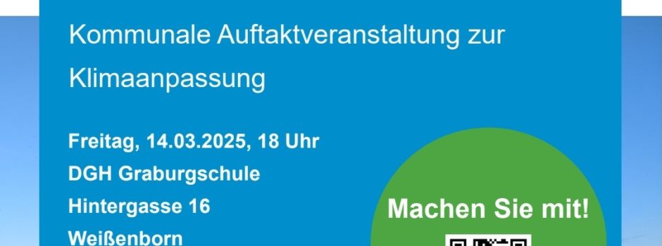 Klimaanpassung in unserer Gemeinde