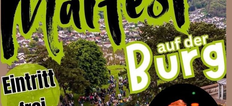 Veranstaltungshinweise zum Maifest 
auf der Burg Siersberg