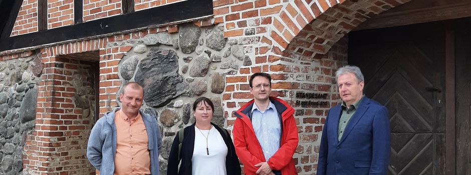 Partnerschaftlich verbunden: Antrittsbesuch der Bürgermeisterin aus Friedland/Brandenburg
