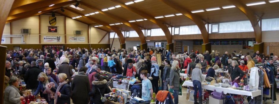 Flohmarkt am 25.11.2023 in der Mehrzweckhalle