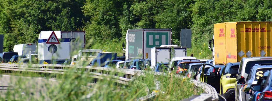 Großer Unfall: A61 zwischen Frankenthal und Ludwigshafen voll gesperrt