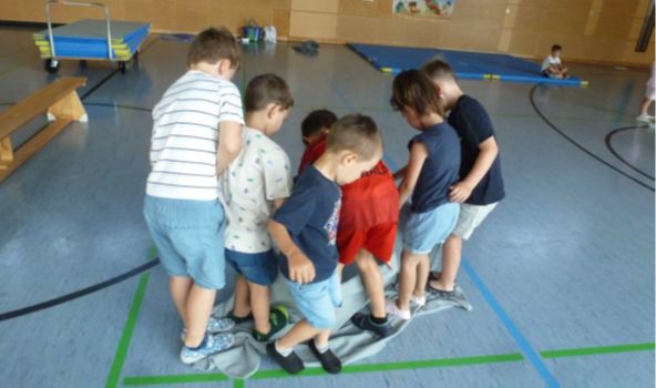 Abschlussfest des Vorschulprogramms-Kindergarten Sonnenschein Fahrenbach
