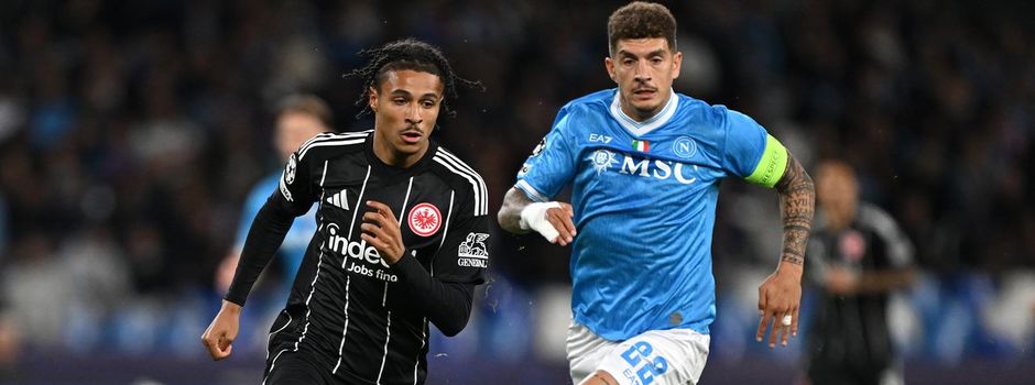 Ohne eigene Fans, ohne Tore: Frankfurt mit 0:0 in Neapel