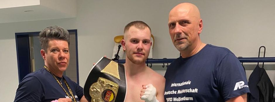 Zwei Internationale deutsche Meister vom Boxclub Niederkassel