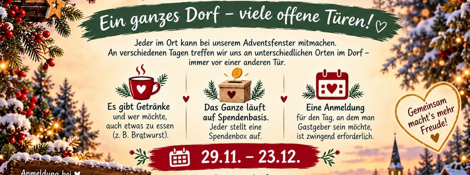 Adventsfenster 🎄❄️